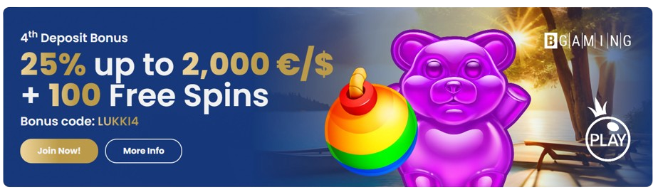 Lukki casino bonus codes